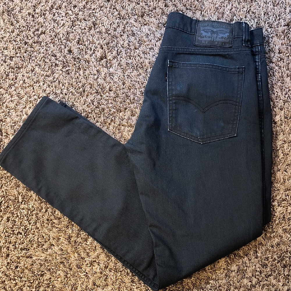 Levi's Men's Black Denim Jeans